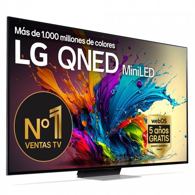 TV LG QNED 4K de 65'' s91,...
