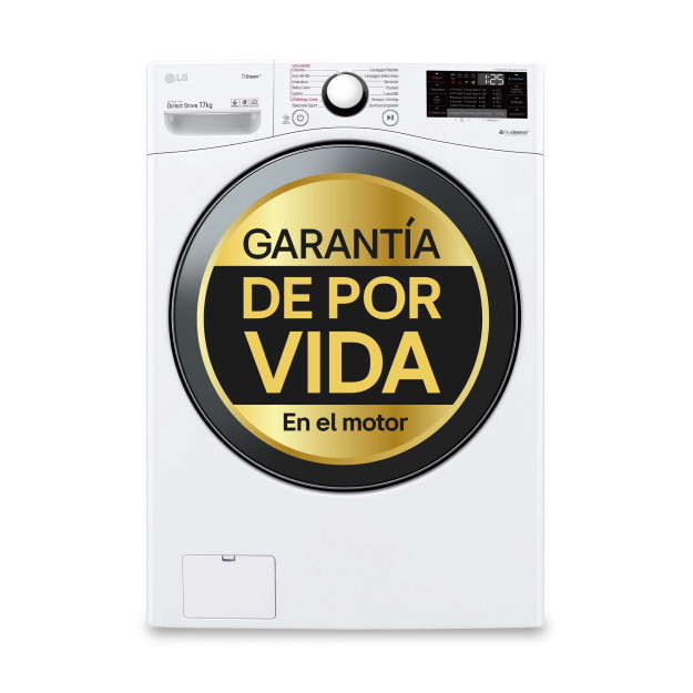 Lavadora LG 17kg 1100 E Blanco