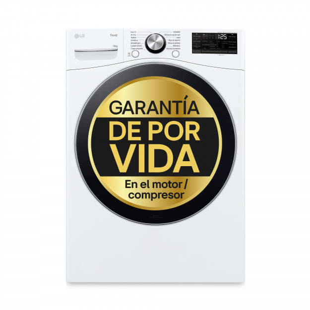 Secadora con IA 18kg,...