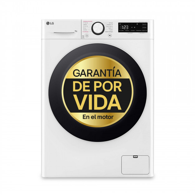 Lavadora 9kg , 1400rpm, Un...